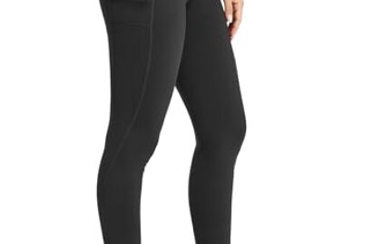 Willit Women’s 24″ Fleece Lined Leggings