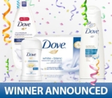 SaveaLoonie’s Dove Beauty Giveaway Winner