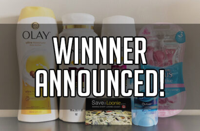SaveaLoonie’s Spring P&G Giveaway Winner Announced