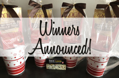 SaveaLoonie’s Last Blast of Winter Giveaway Winners