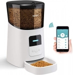 WOPET 6L Automatic Feeder, Wi-Fi Enabled Smart Pet Feeder for Cats and Dogs