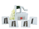 Paderno World Cuisine 4-Blade 5-Cut Spiralizer Pro