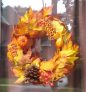 My Adventures in Crafting: Fall Wreath