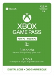 Xbox Game Pass for PC – 3-Month Membership