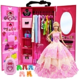 ZITA ELEMENT Fashion Doll Closet Wardrobe