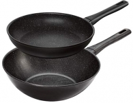 Zwilling J.A. Henckels Marquina Non-Stick 9.5″ Frypan and 12″ Wok 2 Piece Set